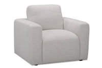 Lotus Chenille Chair - Linen 