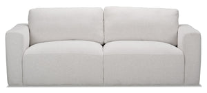 Lotus Chenille Sofa - Linen