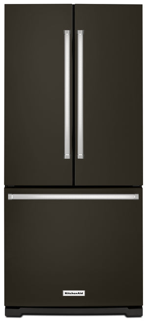 KitchenAid 20 Cu. Ft. French-Door Refrigerator with Interior Dispenser – KRFF300EBS