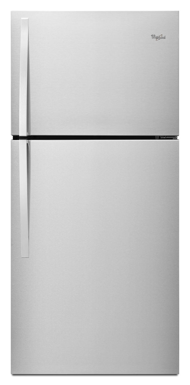 Whirlpool 19.2 Cu. Ft. Top-Freezer Refrigerator – WRT549SZDM - Refrigerator in Stainless Steel