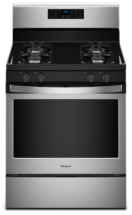 Whirlpool® 5.0 Cu. Ft. Freestanding Gas Range with Adjustable Self-Cleaning