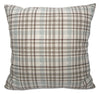 Kirk Accent Pillow – Blue, Taupe and Ivory