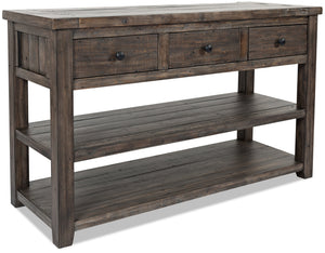 Madison Sofa Table - Brown|Table de salon Madison - brune|MADIBSTB