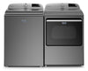 Maytag 5.4 Cu. Ft. Smart Top-Load Washer and 7.4 Cu. Ft. Smart Electric Dryer - Metallic Slate