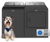 Maytag 5.4 Cu. Ft. Pet Pro Top-Load Washer and 7 Cu. Ft. Electric Dryer - Volcano Black