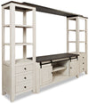 Madison Barn-Door 4-Piece Entertainment Centre with 60