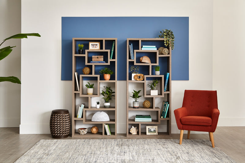 Arni LinenLook Fabric Accent Chair Orange The Brick