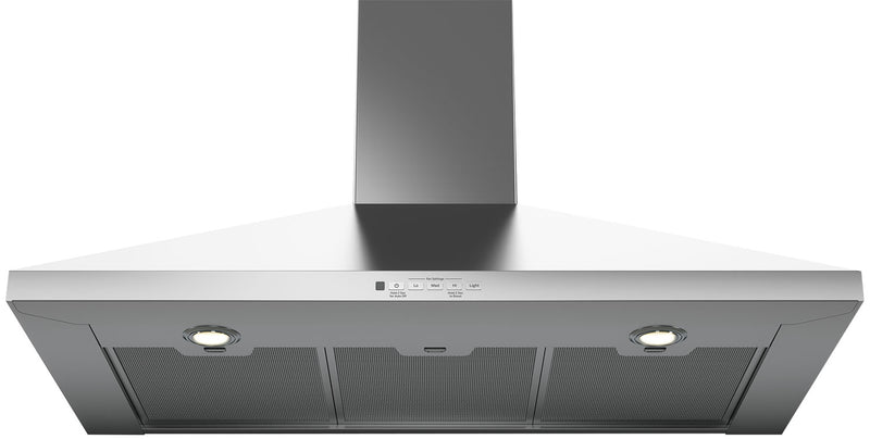 GE 36\" Wall-Mount Pyramid Chimney Range Hood – JVW5361SJSSC
