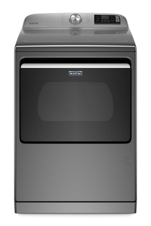 Maytag 7.4 Cu. Ft. Smart Gas Dryer with Steam - Metallic Slate - MGD7230HC