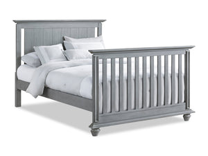 Midland Crib/Full Bed Package - Grey