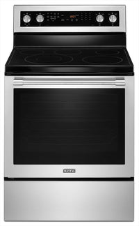 Maytag 6.4 Cu. Ft. Electric Range with AquaLift® and Self-Clean - Fingerprint Resistant Stainless St… 