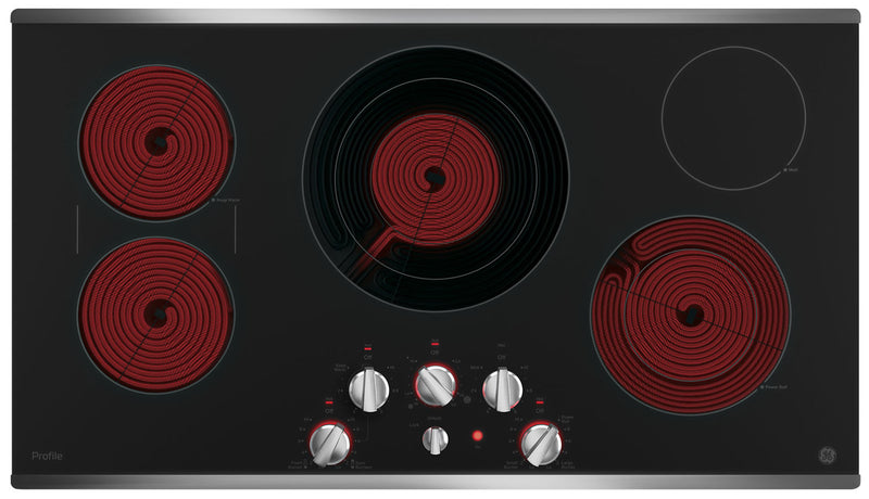 GE Profile 36\" Electric Cooktop – PP7036SJSS