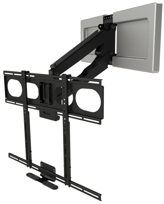 MantelMount MM540 Enhanced Pull-Down TV Wall Mount with Soundbar Attachment