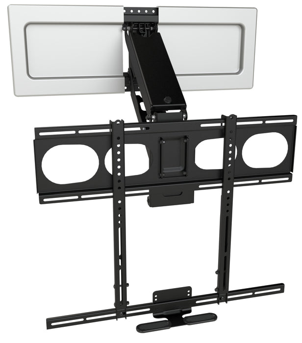 MantelMount MM540 Enhanced Pull-Down TV Wall Mount with Soundbar Attachment