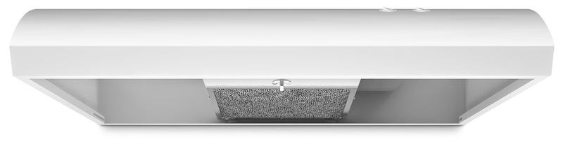 Whirlpool 30\" Under-the-Cabinet Range Hood with the FIT System – UXT3030ADW