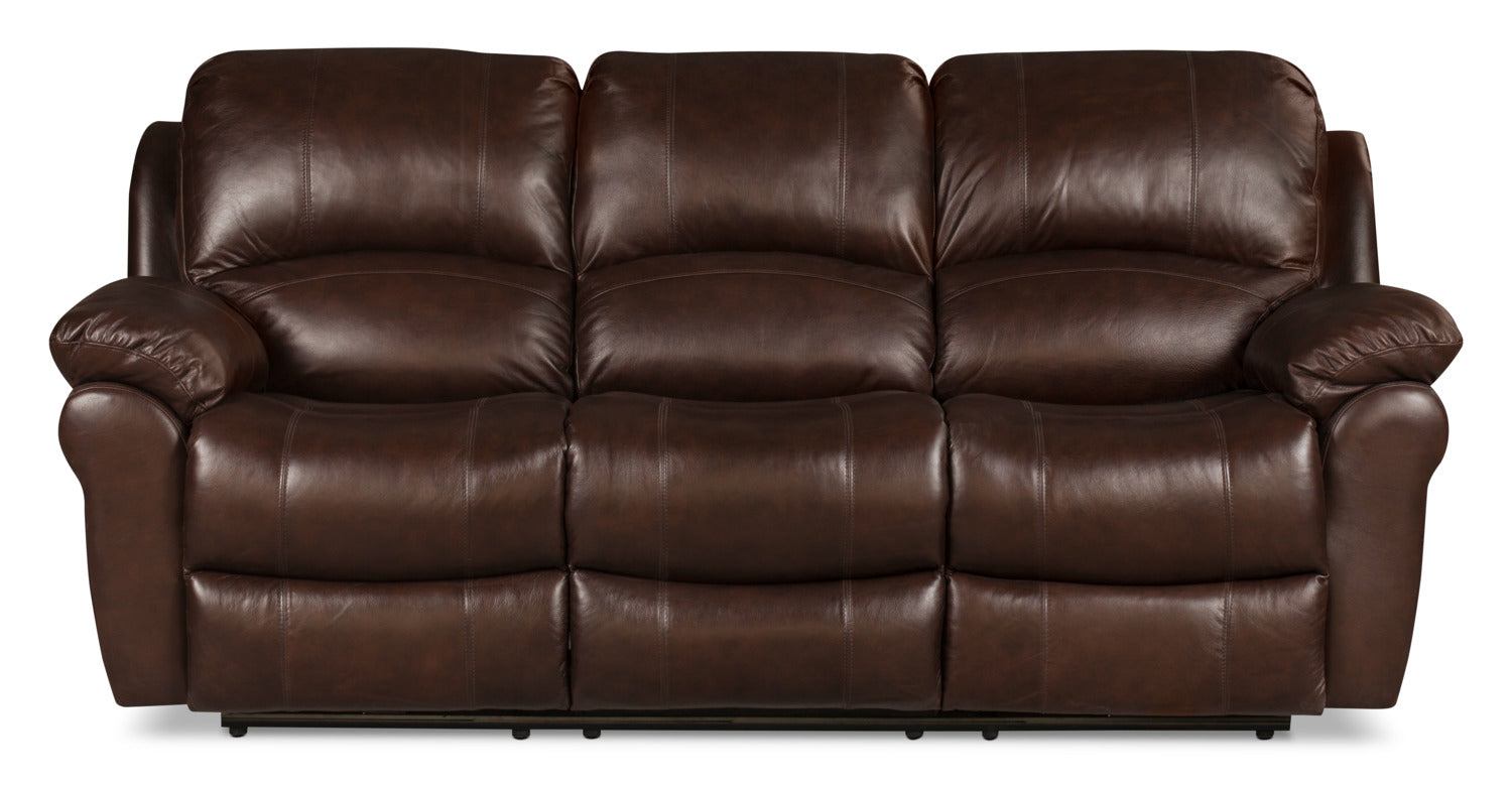 Kobe genuine leather reclining sofa sales