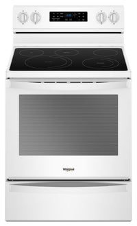 Whirlpool 6.4 Cu. Ft. Freestanding Electric Range with Frozen Bake™ Technology - YWFE775H0HW