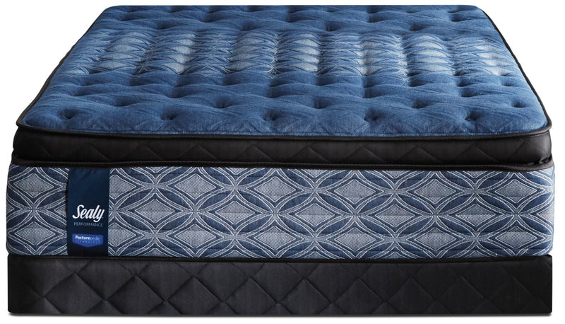 Sealy Posturepedic Performance Plus Mornington Medium Euro Pillow-Top King Mattress Set