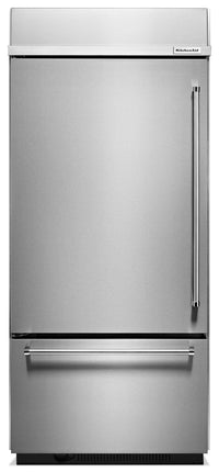 KitchenAid 20.9 Cu. Ft. Built-In Bottom-Mount Refrigerator – KBBL206ESS