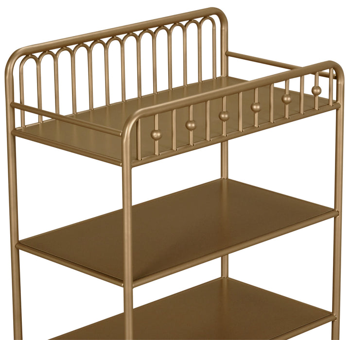 Monarch Hill Metal Changing Table – Gold