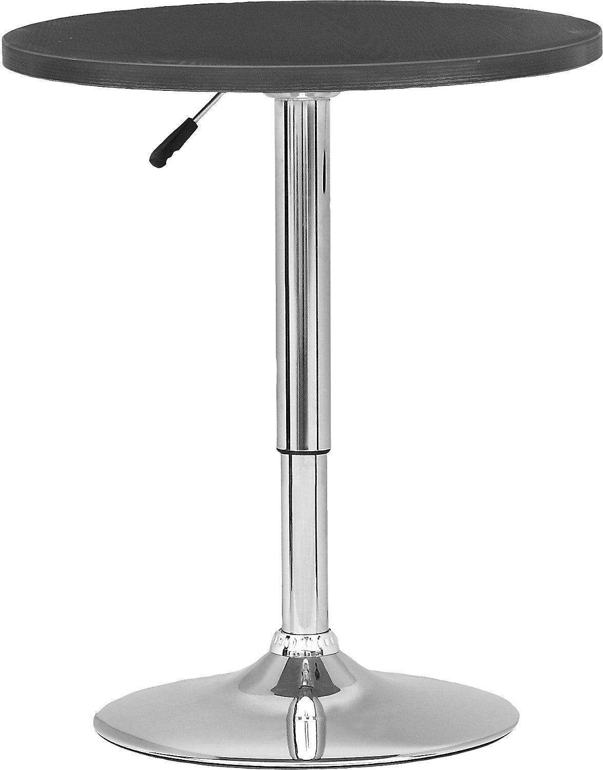 Adjustable glass discount bar table