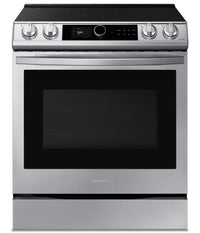 Samsung Bespoke 6.3 Cu. Ft. Slide-In Electric Range with True Convection – NE63T8711SS/AC