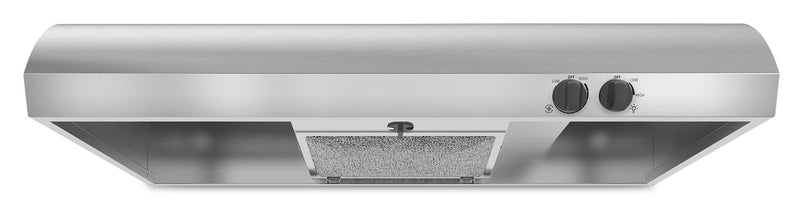 Whirlpool 36\" Under-the-Cabinet Range Hood with FIT System – UXT4236ADS