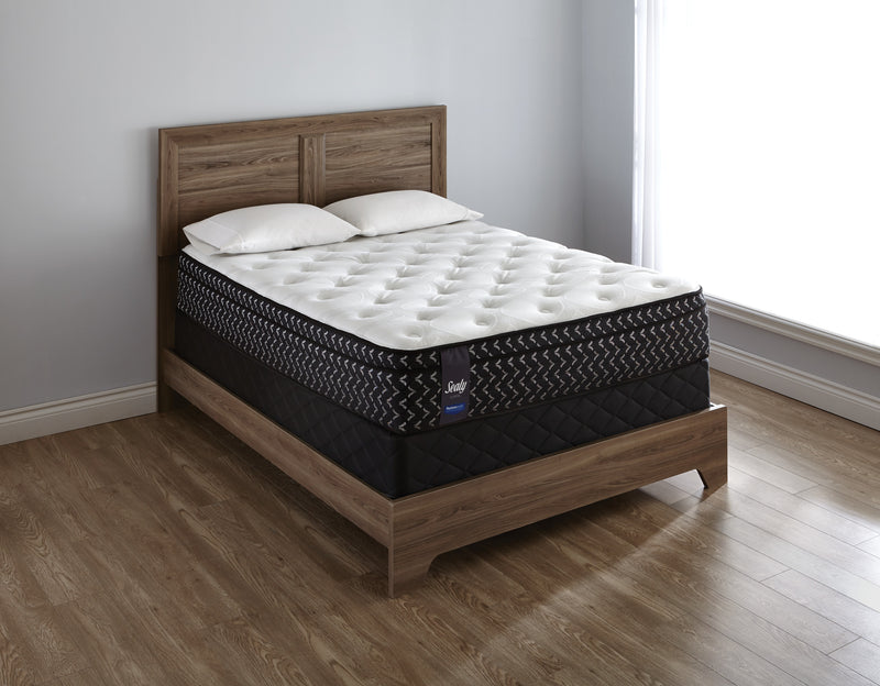 Sealy Posturepedic Crimsan Firm Euro-Top Full Mattress Set