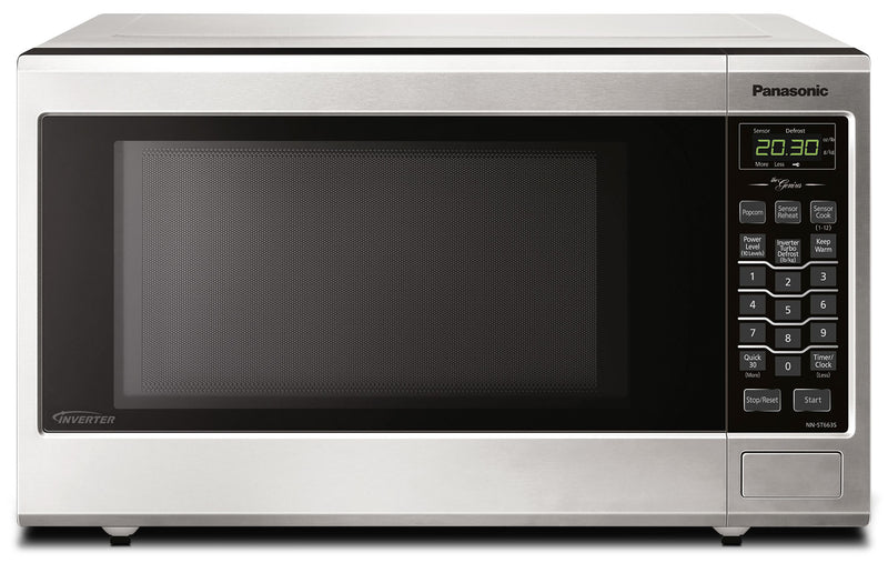 Panasonic 1.2 Cu. Ft. Countertop Microwave – NNST663SC - Countertop Microwave in Stainless Steel