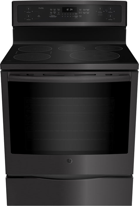 GE Profile 6.2 Cu. Ft. 5-Element Smooth-Top Electric Induction Range – PCHB920BMTS