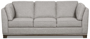 Oakdale Linen-Look Fabric Sofa - Light Grey|Sofa Oakdale en tissu d'apparence lin - gris pâle|OAK2LGSF