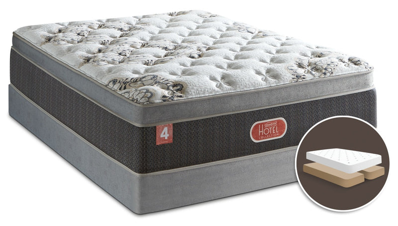 Beautyrest® Hotel Diamond 4 Medium Euro-Top Split Queen Mattress Set