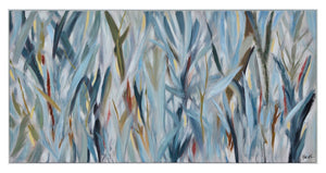 Framed Field of Grass Canvas - 60” x 30” 