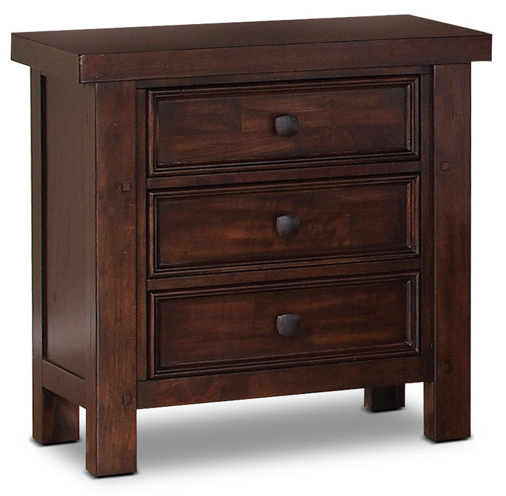 Sonoma 6-Piece King Bedroom Package with 2 Nightstands – Dark Brown