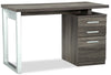 Oscar Reversible Desk - Distressed Grey