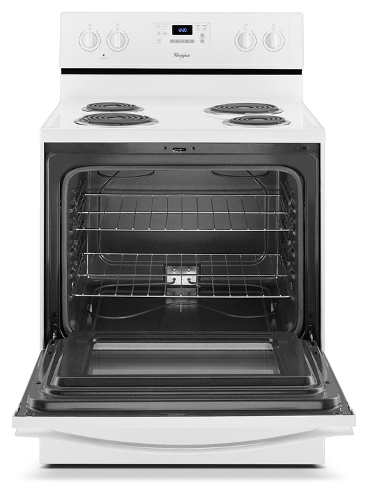 Whirlpool 4.8 Cu. Ft. Electric Range with AccuBake® System - White