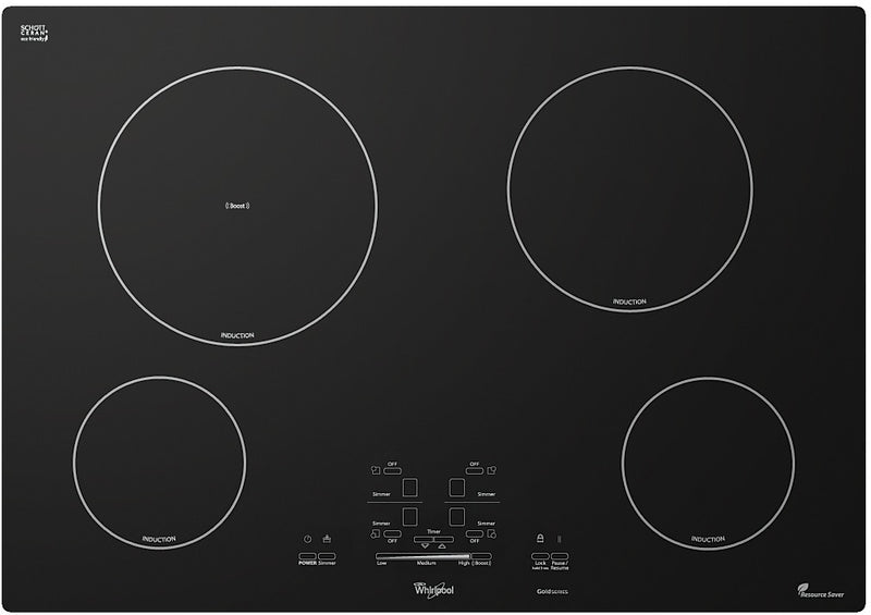 Whirlpool® Gold® 30-inch Electric Induction Cooktop