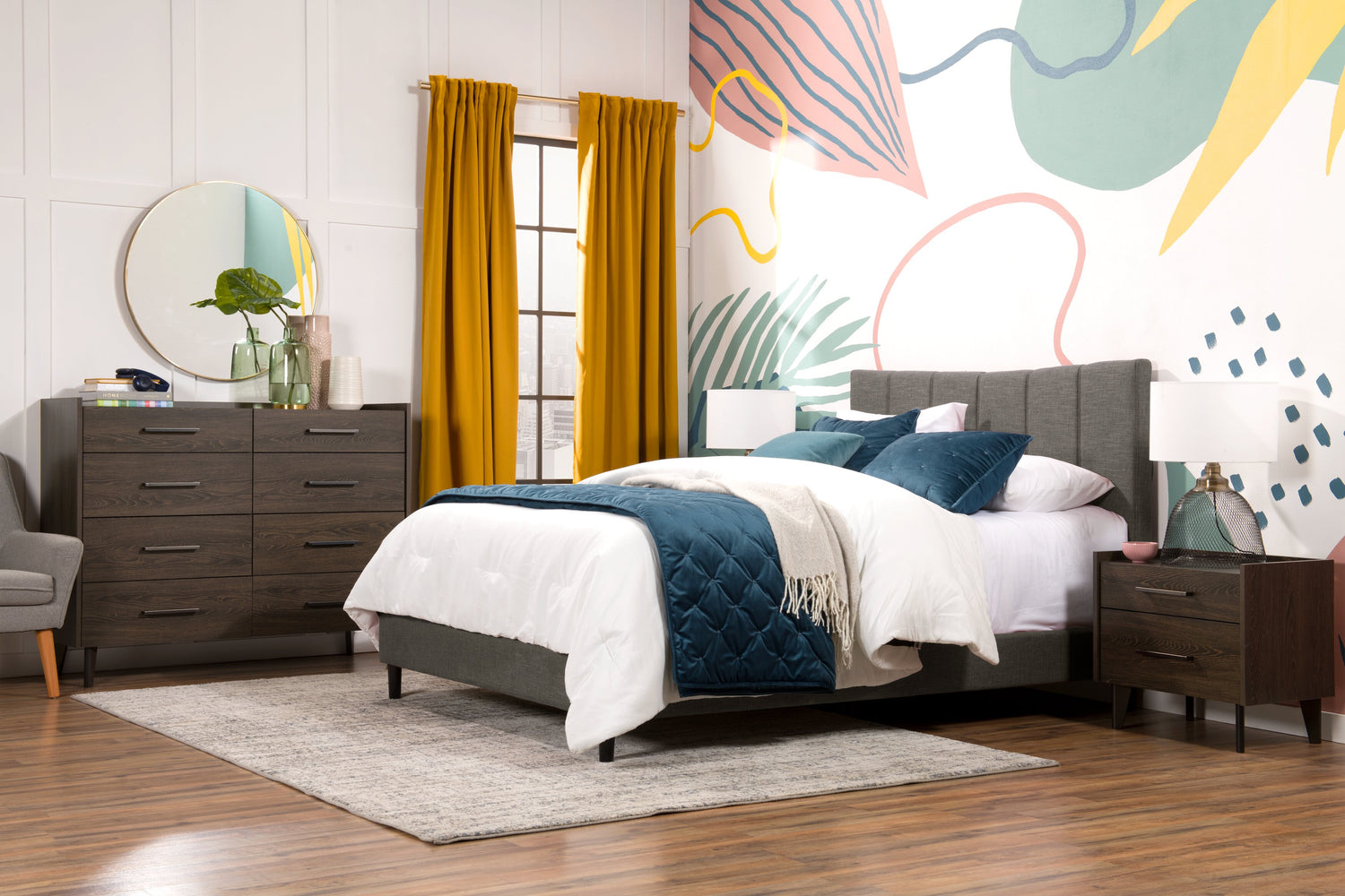 Paseo queen platform bed discount