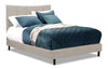 Paseo Platform Full Bed - Taupe