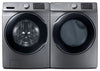 Samsung 5.2 Cu. Ft. Front-Load Steam Washer and 7.5 Cu.Ft. Multi-Steam™ Electric Dryer