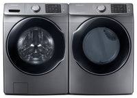 Samsung 5.2 Cu. Ft. Front-Load Steam Washer and 7.5 Cu.Ft. Multi-Steam™ Electric Dryer