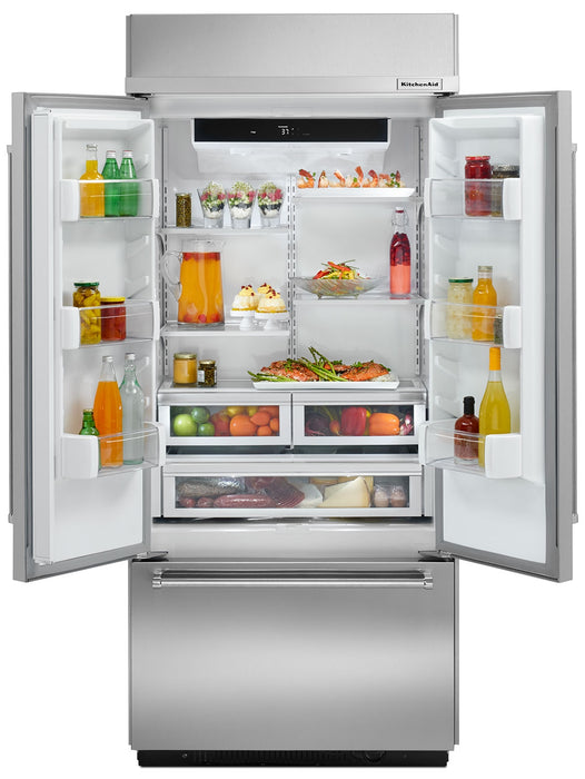 KitchenAid 20.8 Cu. Ft. French Door Refrigerator – Stainless Steel