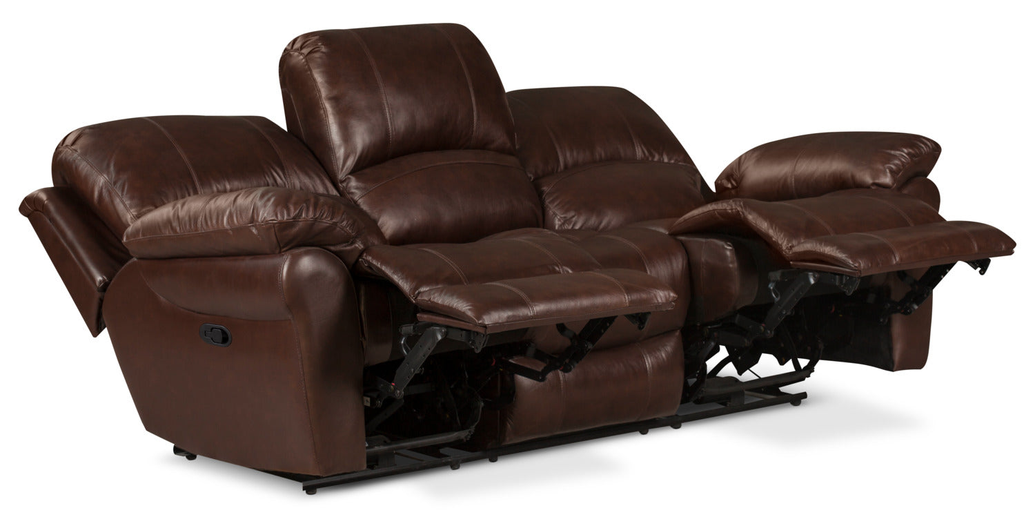 Kobe genuine leather reclining sofa sales