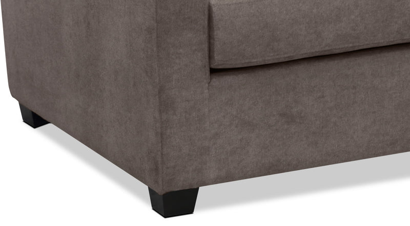 Becca Chenille Sofa – Charcoal