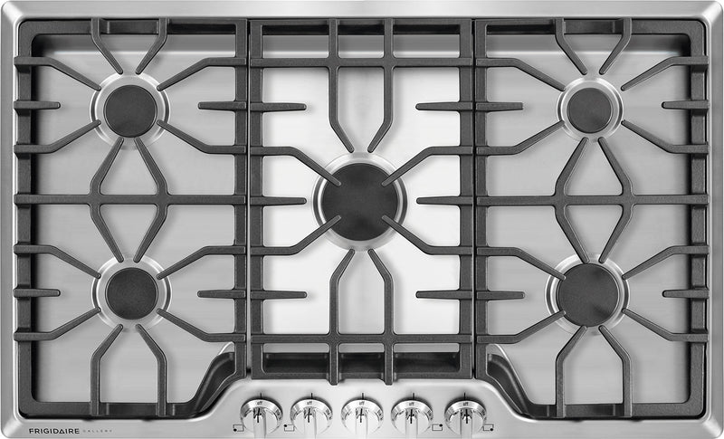 Frigidaire Gallery 36\" Gas Cooktop – Stainless Steel