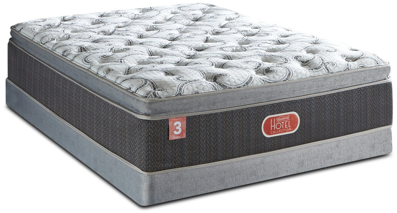 Beautyrest® Hotel Diamond 3 Firm Hi-Loft Pillow-Top Twin Mattress Set