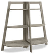 Aline 51\" Bookcase with 3 Open Shelves - Dark Taupe