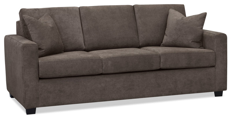Becca Chenille Sofa – Charcoal