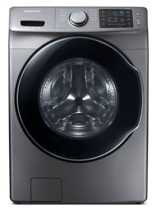 Samsung 5.2 Cu. Ft. Front-Load Steam Washer and 7.5 Cu.Ft. Multi-Steam™ Electric Dryer