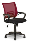 Loft Mesh Office Chair – Dark Red